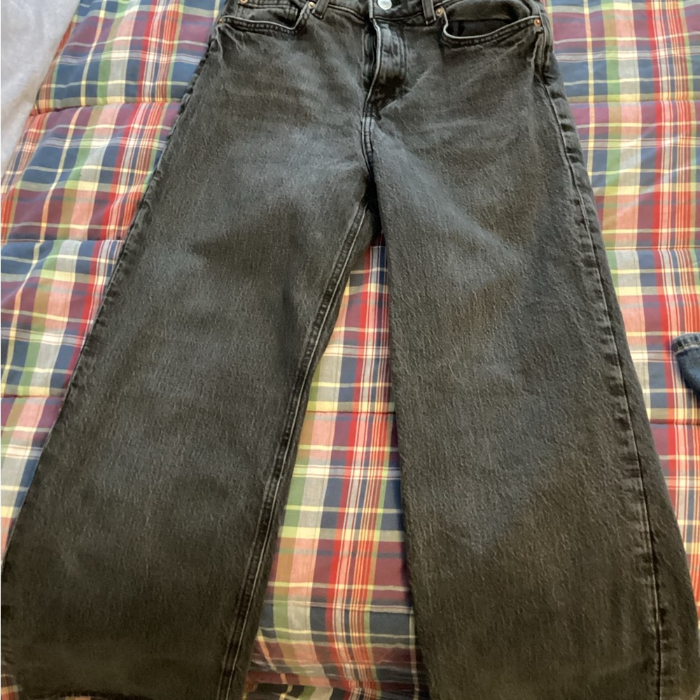 Classic Women’s Black Acid Wash H&M Jeans